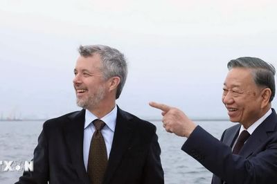 Tổng Bí thư, Chủ tịch nước Tô Lâm thăm dự án bán đảo nhân tạo Lynetteholmen