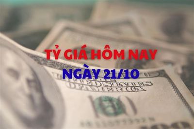 Tỷ giá hôm nay 21/10: Đồng USD giảm giá
