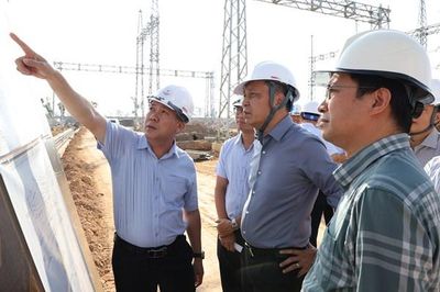 Kiểm tra tiến độ Dự án Trạm biến áp 220kV Yên Dũng và đường dây đấu nối