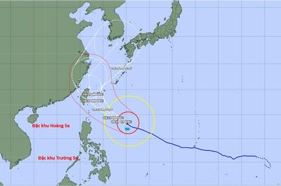 Siêu bão mạnh nhất năm 2026 không vào Biển Đông
