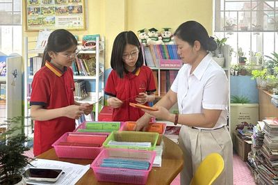 Bắc Ninh: Giữ gìn sách, tặng lại cho học sinh khóa sau