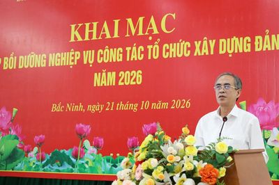 Bắc Ninh: Bồi dưỡng nghiệp vụ công tác tổ chức xây dựng Đảng