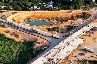 Nút giao quốc lộ 14B với cao tốc Đà Nẵng - Quảng Ngãi:Tăng cường biện pháp giảm ùn tắc giao thông