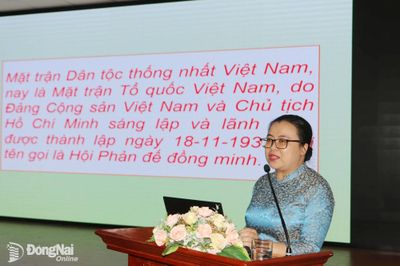 Hơn 4 ngàn cán bộ Mặt trận, đoàn viên, hội viên tham gia bồi dưỡng, tập huấn nghiệp vụ năm 2026