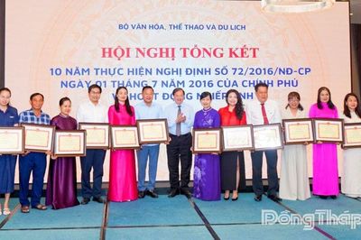 Đồng Tháp có 2 tập thể được Bộ Văn hóa, Thể thao và Du lịch tặng Bằng khen về hoạt động nhiếp ảnh