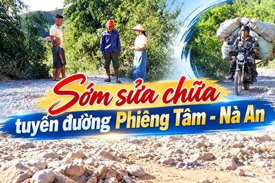 Sớm sửa chữa tuyến đường Phiêng Tâm - Nà An