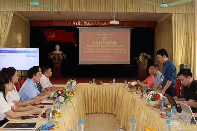 Sở Y tế Hà Nội khảo sát mô hình khám, chữa bệnh từ xa tại Trạm Y tế Lục Yên