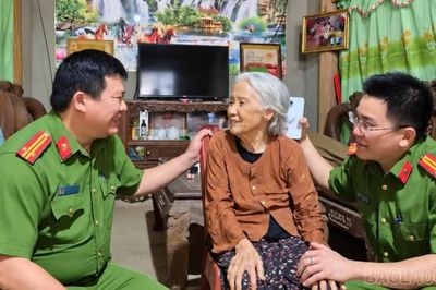 Tìm thấy cụ bà 94 tuổi sau gần 2 ngày đi lạc tại Bản Lầu