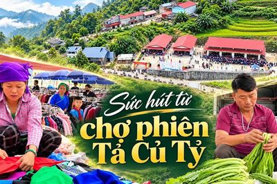 Sức hút từ chợ phiên Tả Củ Tỷ
