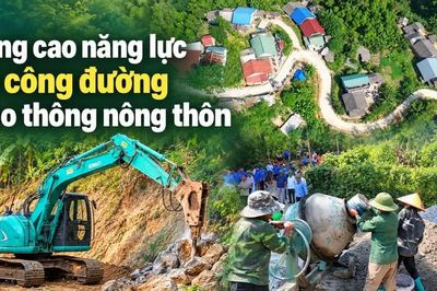 Nâng cao năng lực thi công đường giao thông nông thôn