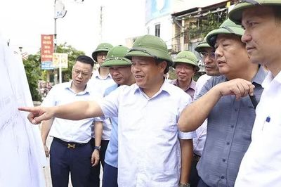Kiểm tra tiến độ giải phóng mặt bằng Dự án đường sắt Lào Cai - Hà Nội - Hải Phòng