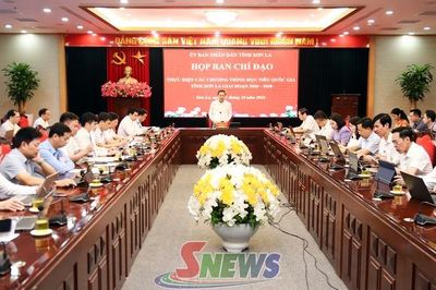 Họp Ban Chỉ đạo thực hiện các Chương trình mục tiêu quốc gia tỉnh Sơn La giai đoạn 2026-2030