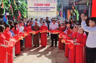 Đồng Nai: Chùa Bảo Tịnh chung tay xây cầu dân sinh hơn 650 triệu đồng