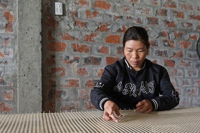 HTX mây tre đan tạo sinh kế bền vững cho phụ nữ Quảng Trạch