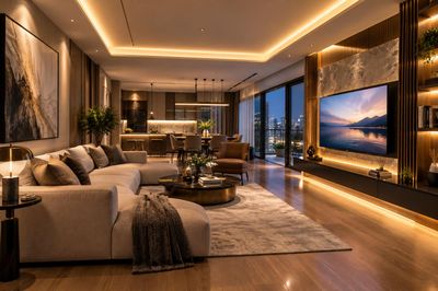 Ánh sáng nhân tạo và bí quyết tạo chiều sâu cho nội thất hiện đại