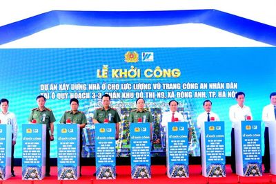Khởi công dự án nhà ở xã hội cho lực lượng Công an nhân dân tại Hà Nội