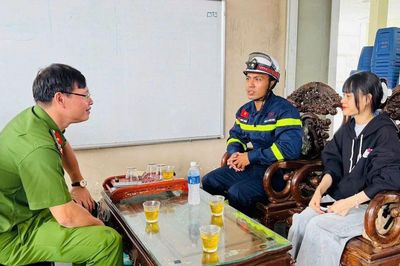 'Đừng sợ, có chúng tôi đây rồi!': Lời trấn an giữa biển lửa trở thành điểm tựa phút sinh tử
