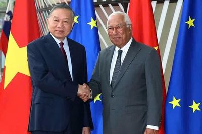 Tổng Bí thư, Chủ tịch nước Tô Lâm hội đàm với Chủ tịch Hội đồng châu Âu António Costa
