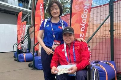 Nguyễn Thị Ngọc Thúy giành Huy chương Đồng thứ hai tại Asian Para Games 5