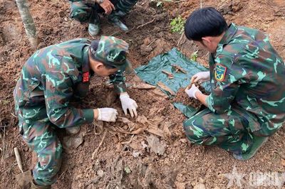 Quảng Ngãi tìm kiếm, quy tập thêm 3 hài cốt liệt sĩ