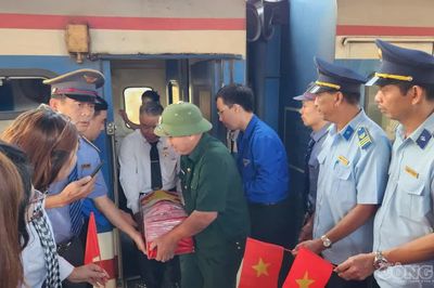 TP.HCM đón liệt sĩ hy sinh ở Thành cổ Quảng Trị về an nghỉ sau 54 năm