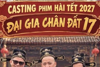 NSND Trung Hiếu cùng ê-kíp 'Đại gia chân đất' tuyển diễn viên cho phim hài Tết 2027