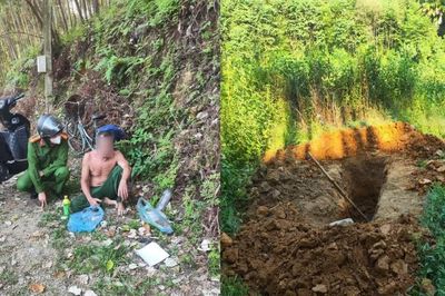 Kịp thời ngăn người đàn ông ở Phú Thọ tự đào huyệt chôn mình