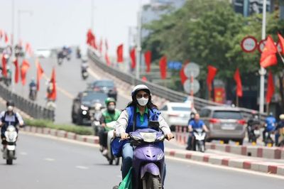 Không khí lạnh vừa xuống đã tan, miền Bắc tiếp tục nóng