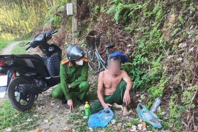 Công an ngăn người đàn ông ở Phú Thọ tự đào huyệt mộ, định tự tử