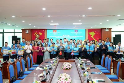 24 cán bộ Công đoàn Lào hoàn thành lớp bồi dưỡng nghiệp vụ tại Hà Nội