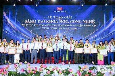 Nghệ An tôn vinh 33 công trình sáng tạo khoa học, công nghệ và khởi nghiệp xuất sắc năm 2026