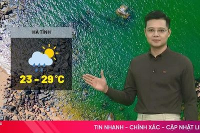 Dự báo thời tiết Hà Tĩnh ngày 22/10: Có mưa rào và có nơi có dông