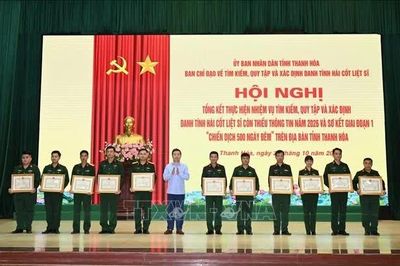 Thanh Hóa đẩy mạnh tìm kiếm, quy tập hài cốt liệt sĩ trong giai đoạn tiếp theo