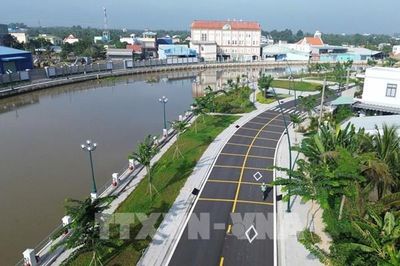 Diện mạo dự án đường ven sông Bảo Định Đồng Tháp