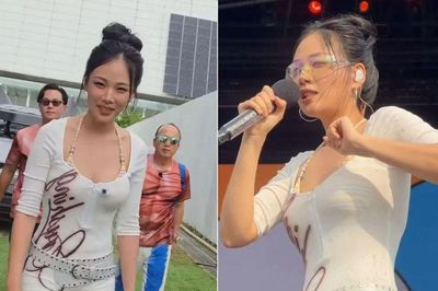Nữ ca sĩ gây 'bỏng mắt' với bộ trang phục gợi cảm, vũ đạo trên sân khấu càng tranh cãi hơn