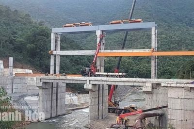 Thủy điện Tén Tằn tăng tốc về đích