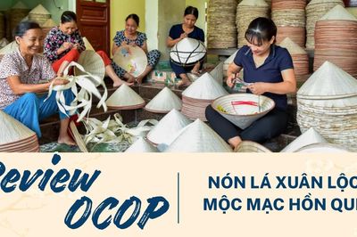 Nón lá Xuân Lộc - Mộc mạc hồn quê
