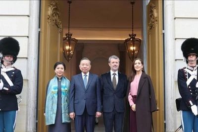 Tổng Bí thư, Chủ tịch nước Tô Lâm và Phu nhân kết thúc tốt đẹp chuyến thăm cấp Nhà nước tới Vương quốc Đan Mạch