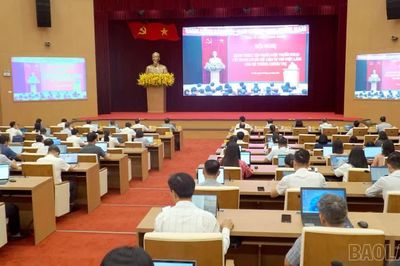Lào Cai tham dự Hội nghị tập huấn xây dựng cơ sở dữ liệu vị trí việc làm, phục vụ giao biên chế giai đoạn 2027 - 2031