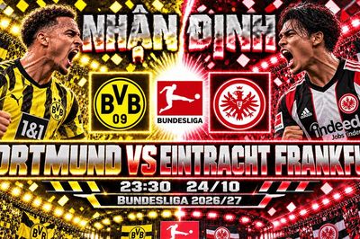 Nhận định bóng đá Dortmund vs Eintracht Frankfurt: Guirassy tìm lại duyên ghi bàn tại Signal Iduna Park