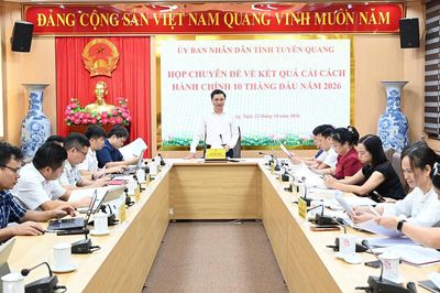 Đẩy mạnh cải cách hành chính, phấn đấu hoàn thành cao nhất các mục tiêu năm 2026