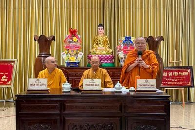 Hòa thượng Thích Bửu Chánh xin từ nhiệm, Ban Trị sự GHPGVN TP.Đồng Nai họp bất thường điều chỉnh nhân sự