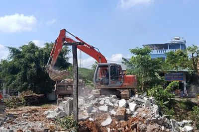 Thanh Hóa: Ngăn việc đào đất, lấy xà bần tại dự án đường nối cảng hàng không Thọ Xuân