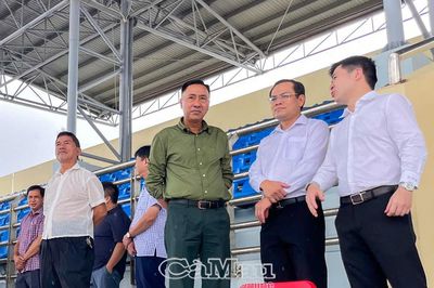 Khảo sát Khu Liên hợp Thể dục thể thao tỉnh Cà Mau