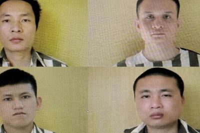 Truy bắt khẩn cấp 4 phạm nhân đặc biệt nguy hiểm trốn khỏi Trại giam A2