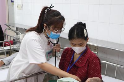 Gia tăng bệnh hô hấp ở trẻ em khi giao mùa