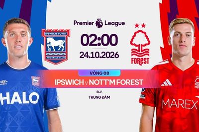 Nhận định trận đấu Ipswich Town vs Nottingham, 2h00 ngày 24.10: Mỗi điểm đều quý
