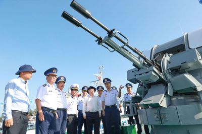 Khai mạc Hội thi tàu tốt, Hội thao huấn luyện tàu Cảnh sát biển Việt Nam khu vực II