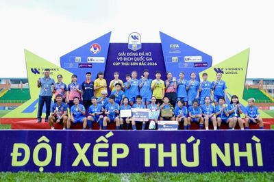 Thái Nguyên T&T giành ngôi á quân Giải bóng đá nữ VĐQG 2026