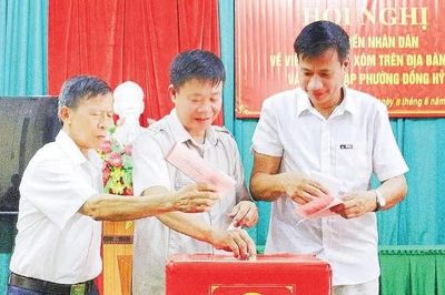 Báo cáo kết quả giải quyết chính sách với cán bộ giáo dục và người hoạt động không chuyên trách ở tổ dân phố trước ngày 25/10